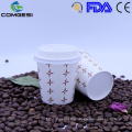 wholesale printed disposable paper cups with cover_12oz milktea paper cups_coffee cups